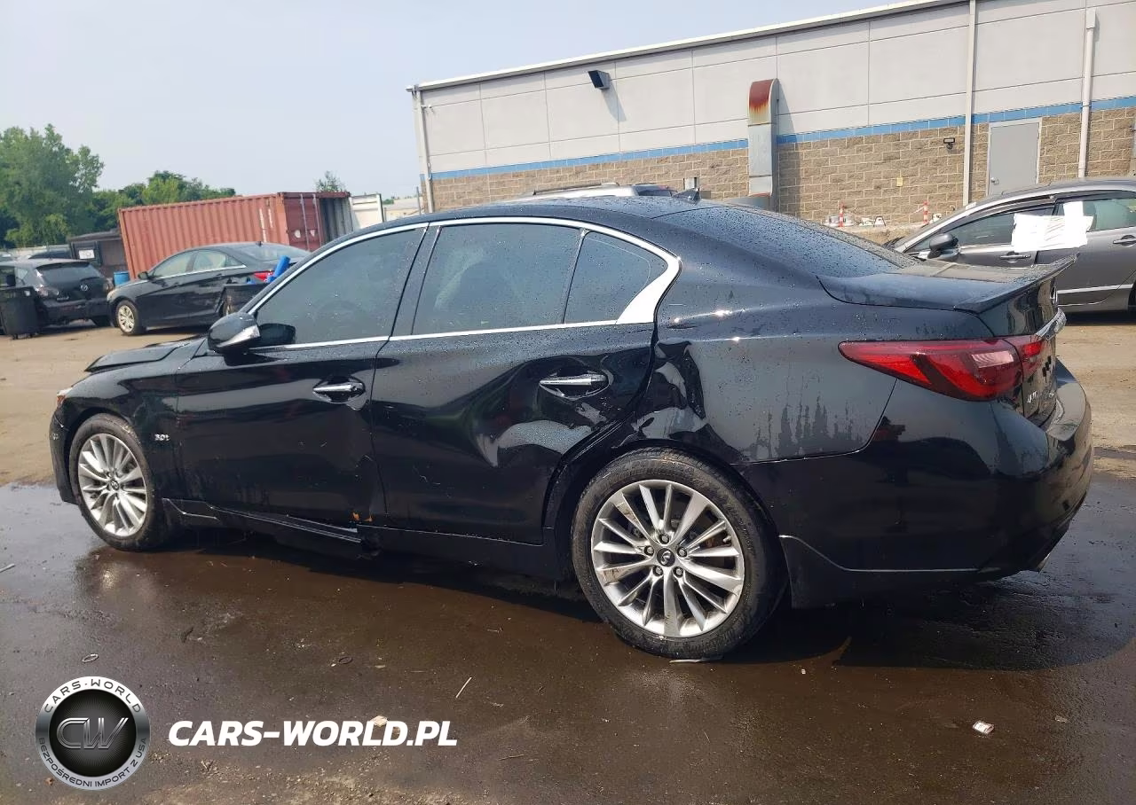 2018 Infiniti Q50 3.0T Luxe VIN:JN1EV7AR9JM436176 - 2