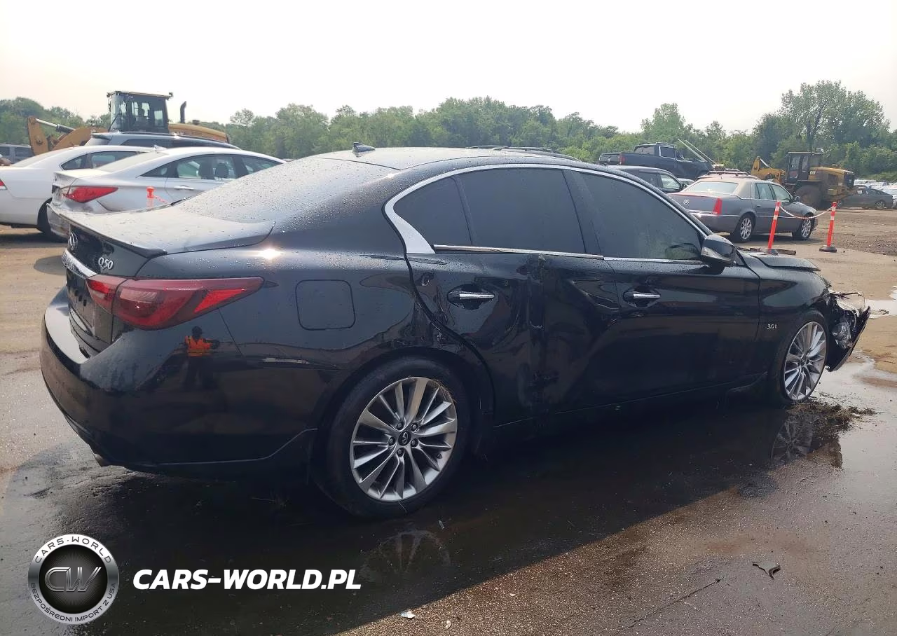 2018 Infiniti Q50 3.0T Luxe VIN:JN1EV7AR9JM436176 - 3