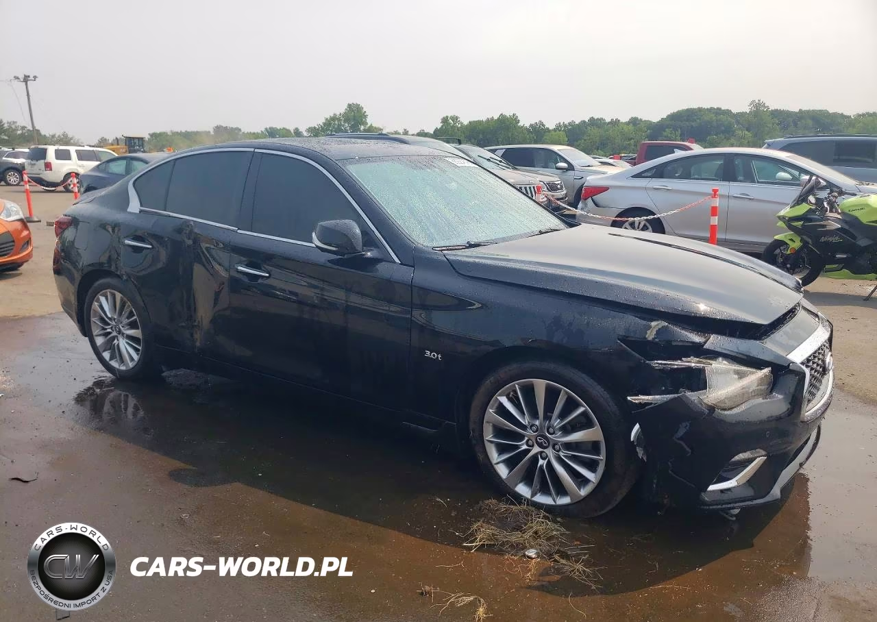 2018 Infiniti Q50 3.0T Luxe VIN:JN1EV7AR9JM436176 - 4