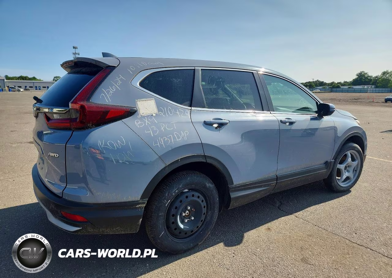 2022 Honda Cr-V Awd Ex VIN:5J6RW2H55NA008639 - 3