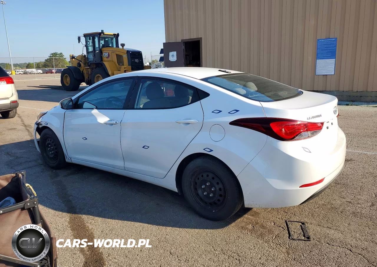 2016 Hyundai Elantra Se VIN:5NPDH4AE4GH677691 - 2