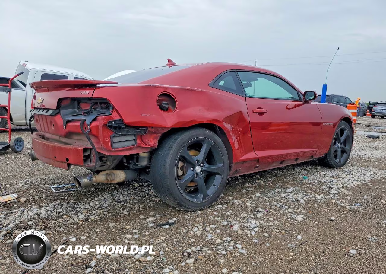 2014 Chevrolet Camaro Lt VIN:2G1FB1E38E9242070 - 3