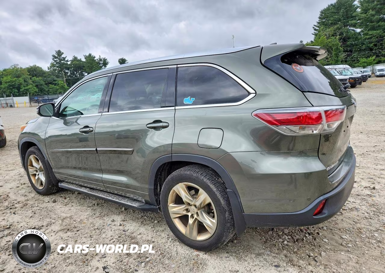 2015 Toyota Highlander Limited VIN:5TDDKRFH0FS103048 - 2