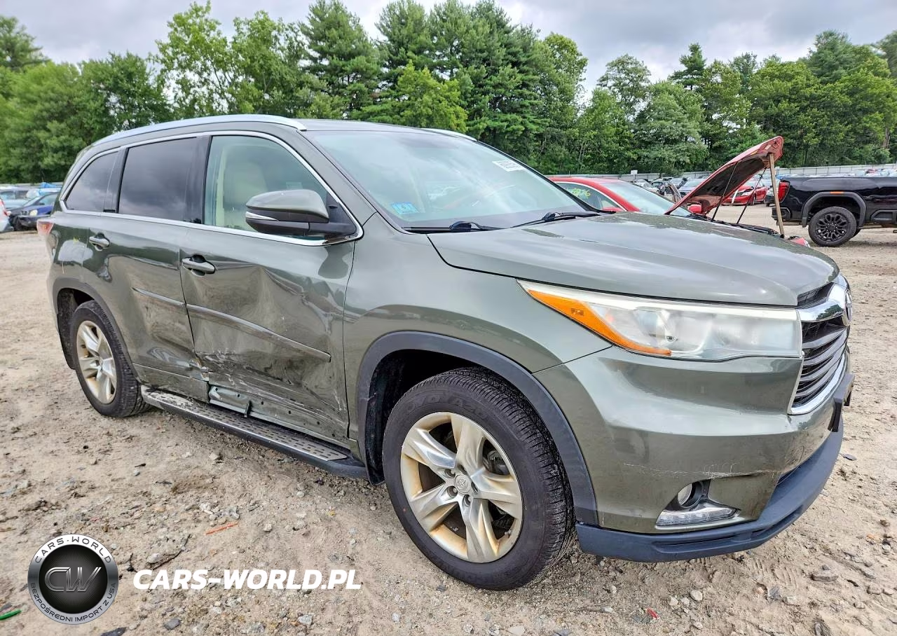 2015 Toyota Highlander Limited VIN:5TDDKRFH0FS103048 - 4