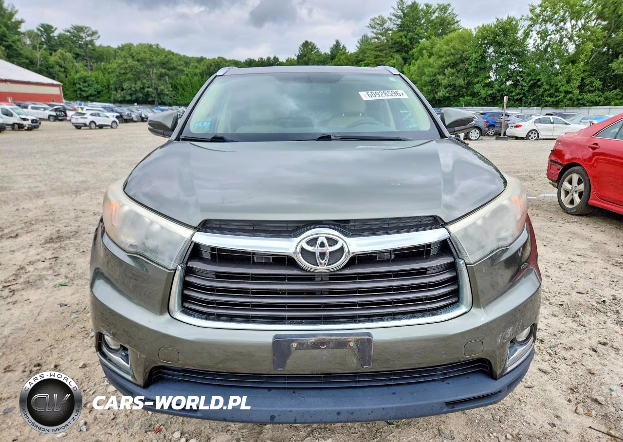2015 Toyota Highlander Limited VIN:5TDDKRFH0FS103048 - 5