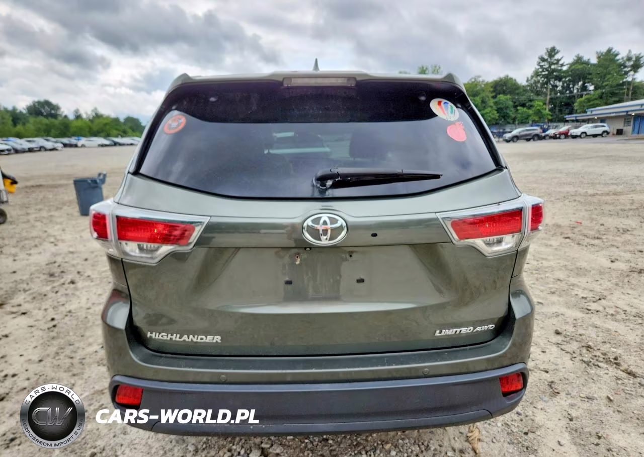 2015 Toyota Highlander Limited VIN:5TDDKRFH0FS103048 - 6