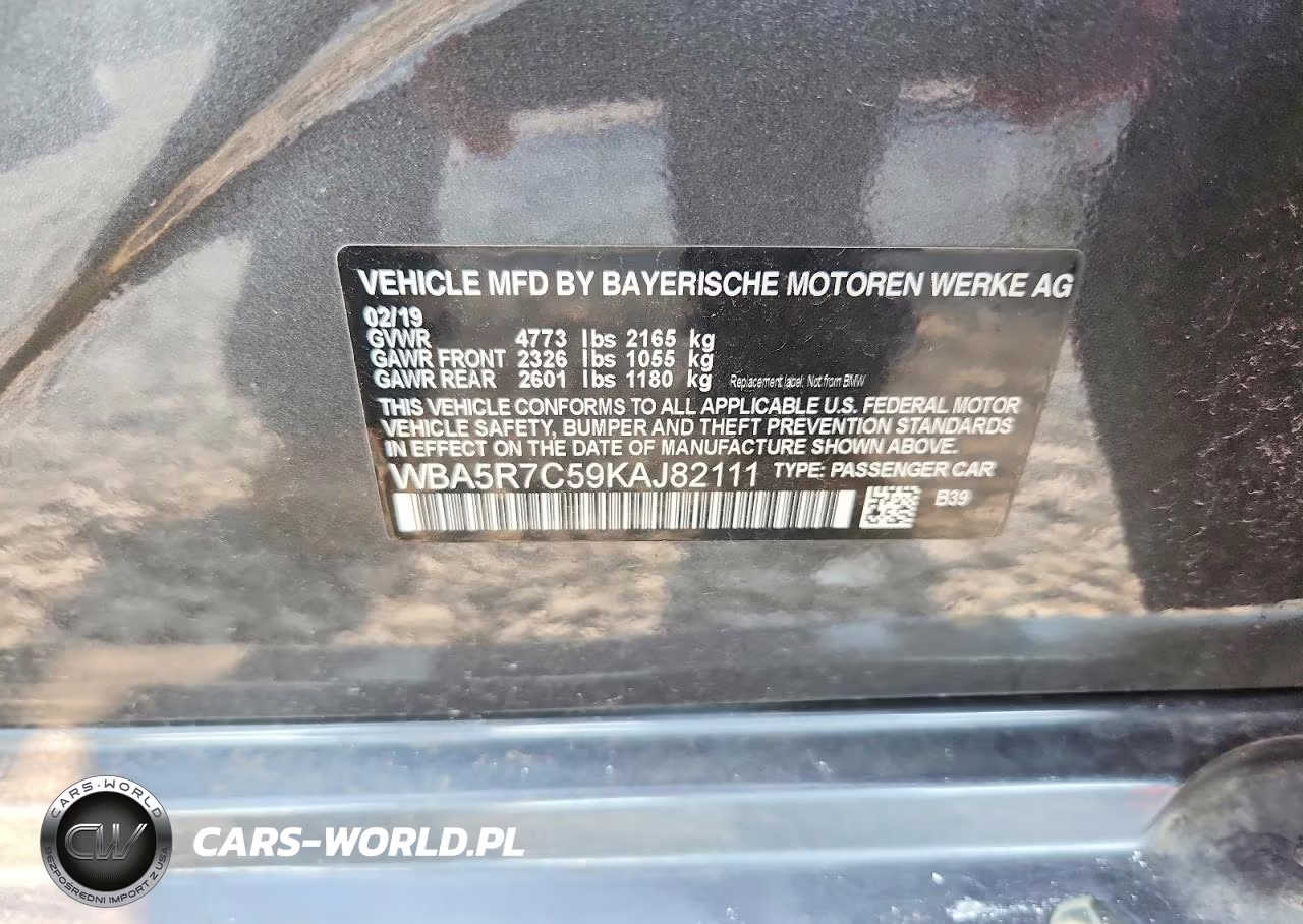 2019 BMW 330Xi VIN:WBA5R7C59KAJ82111 - 12