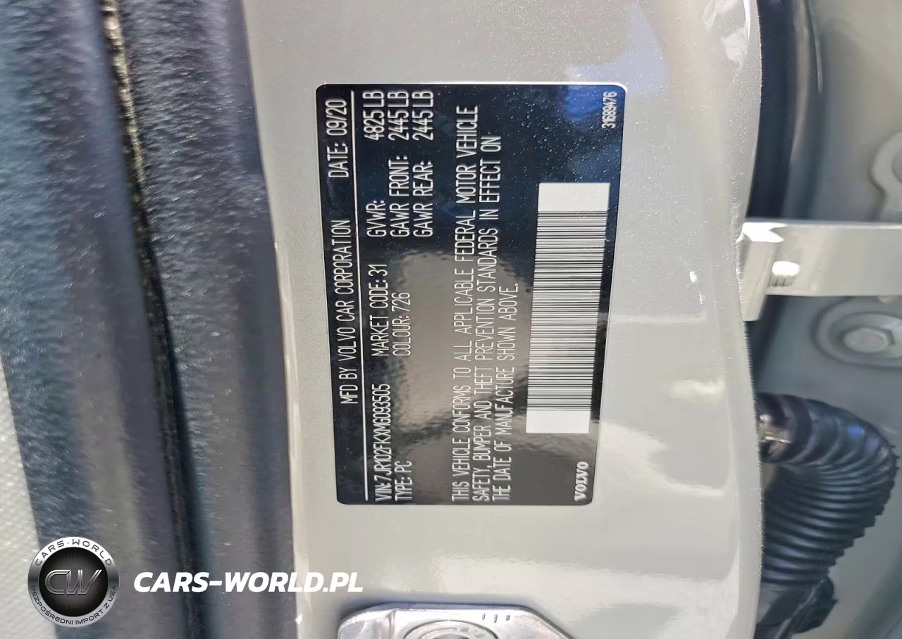 2021 Volvo S60 T5 Momentum VIN:7JR102FKXMG093505 - 12