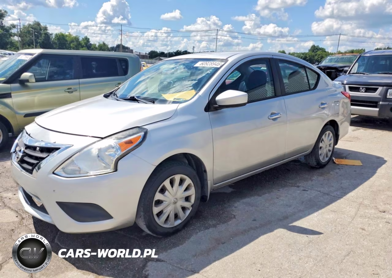 2015 Nissan Versa 1.6 Sv VIN:3N1CN7AP6FL825378 - 1