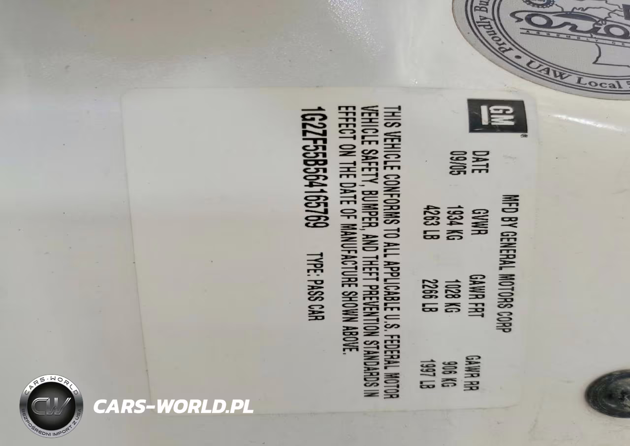 2006 Pontiac G6 Se VIN:1G2ZF55B564165769 - 12