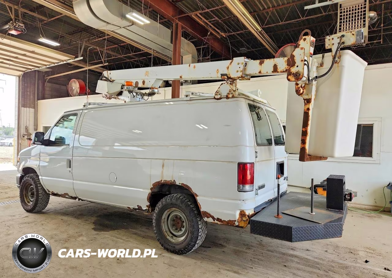 2009 Ford E350 Van With Bucket Lift VIN:1FTSE34L09DA88957 - 2