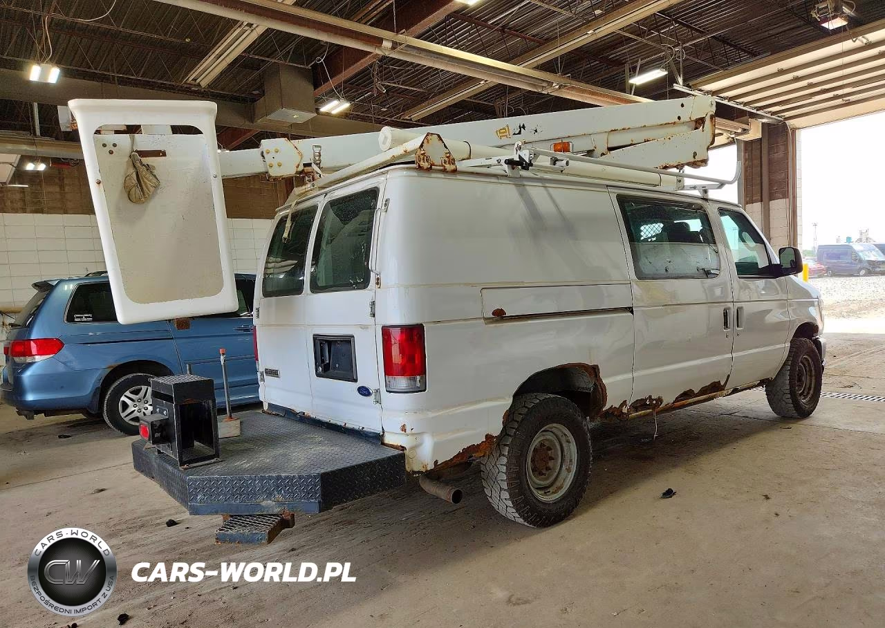 2009 Ford E350 Van With Bucket Lift VIN:1FTSE34L09DA88957 - 3