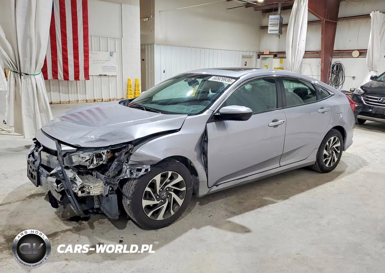 2018 Honda Civic Ex VIN:2HGFC2F77JH525203 - 1