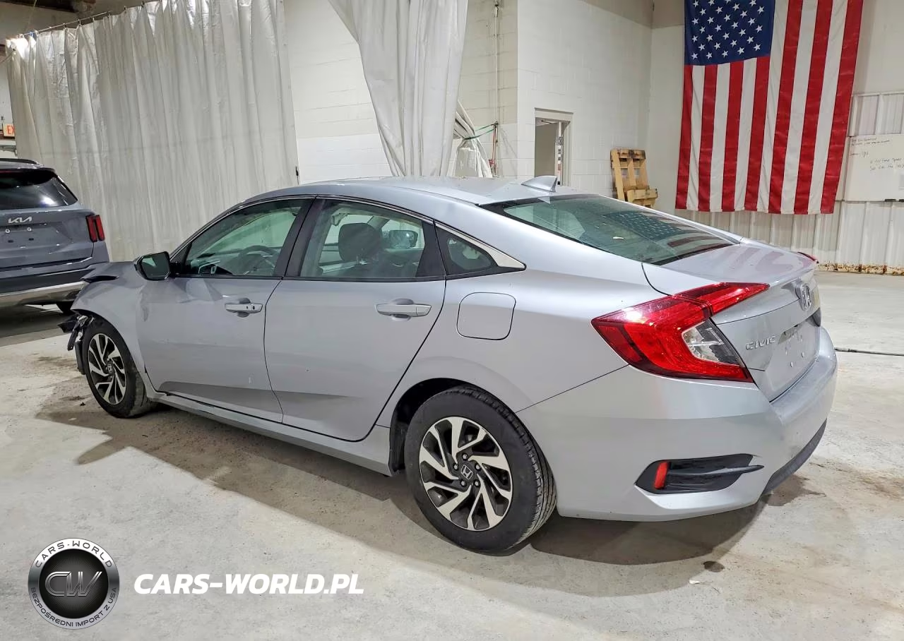 2018 Honda Civic Ex VIN:2HGFC2F77JH525203 - 2