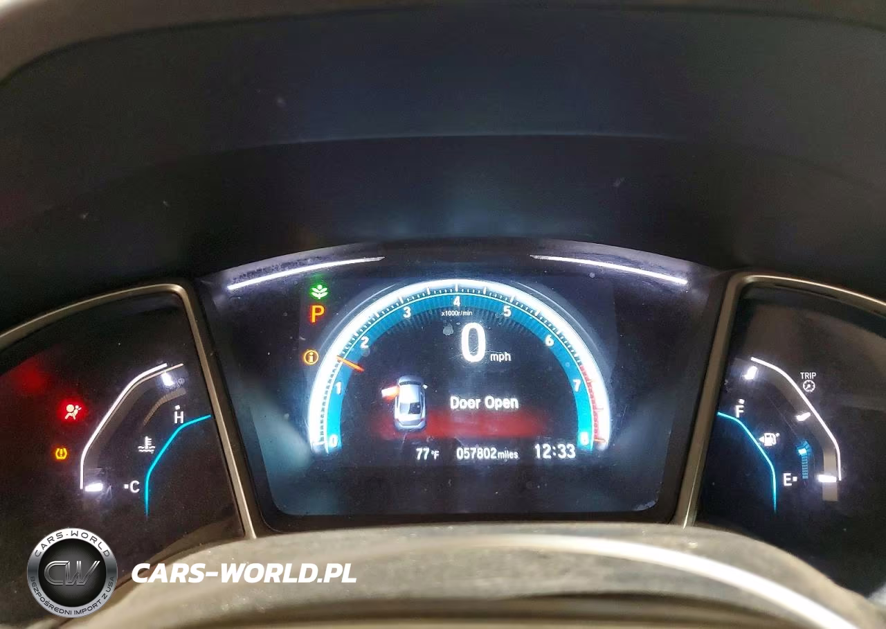 2018 Honda Civic Ex VIN:2HGFC2F77JH525203 - 9