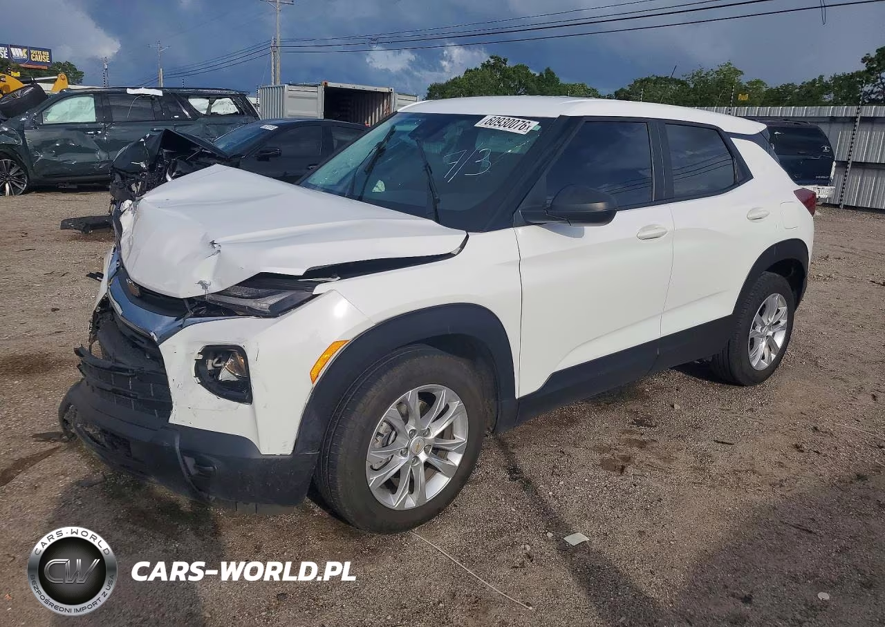 2022 Chevrolet Trailblazer Ls VIN:KL79MMS23NB110745 - 1