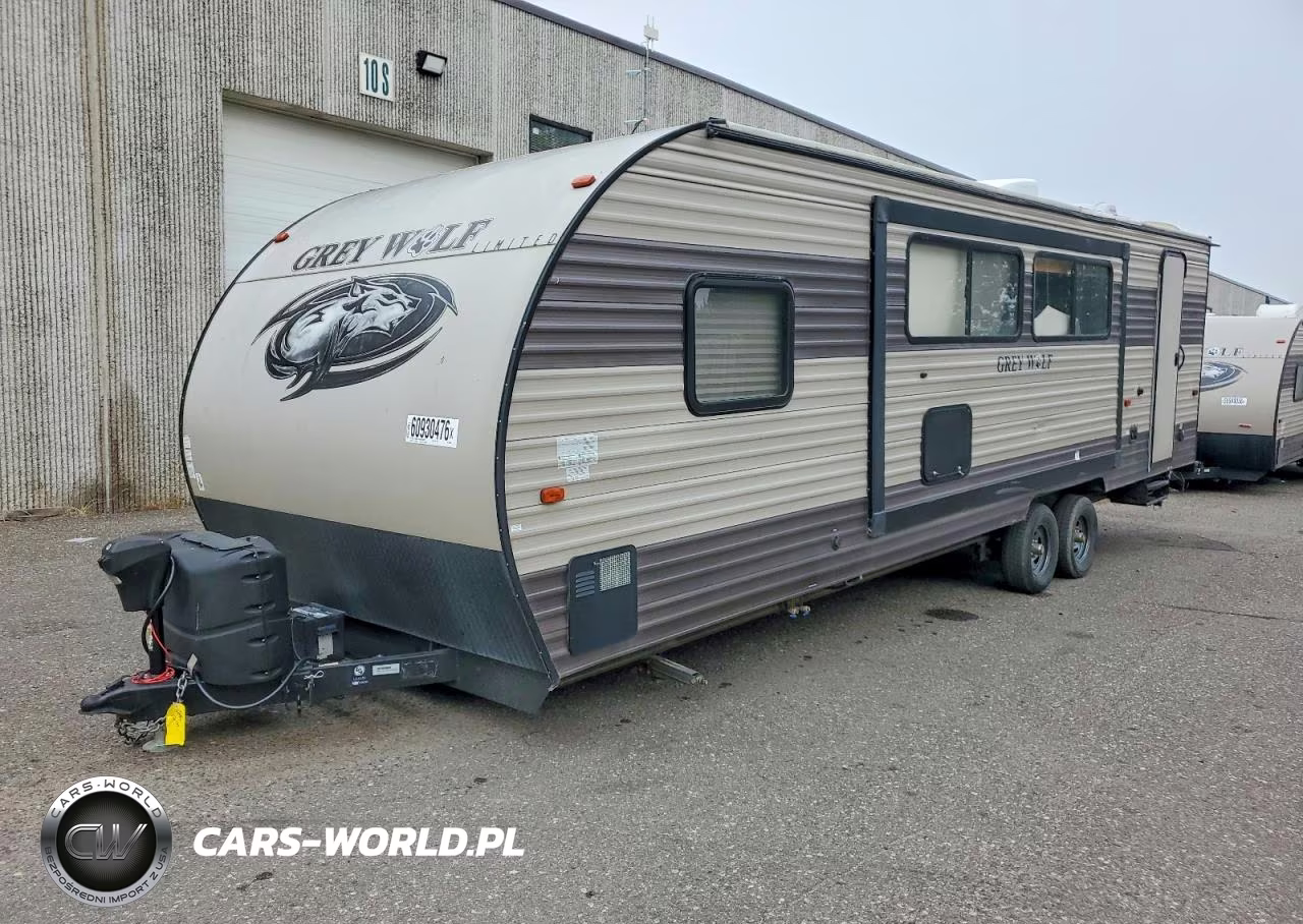 2017 Forest River Grey Wolf Camper VIN:4X4TCKC24HK043019 - 2