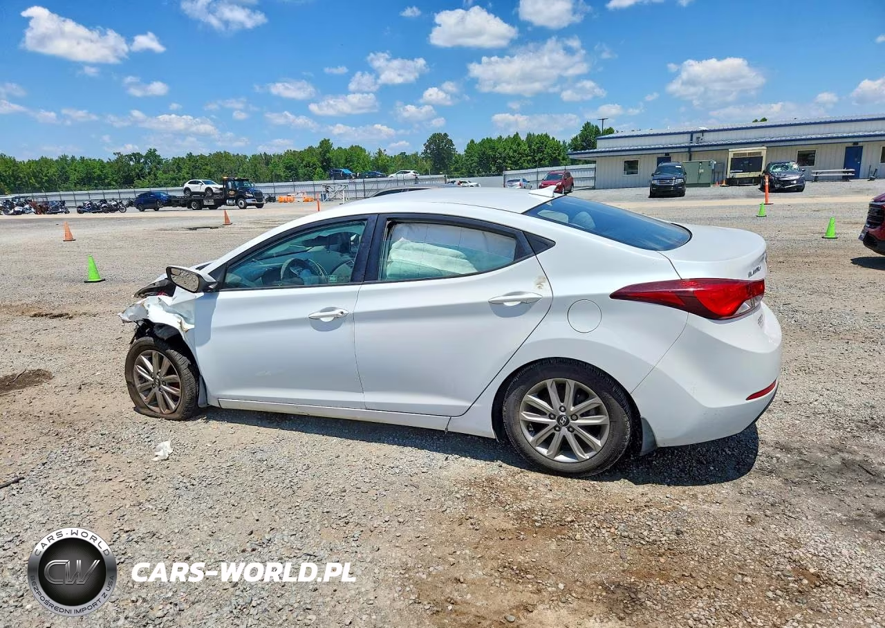 2016 Hyundai Elantra Se VIN:5NPDH4AE8GH654799 - 2