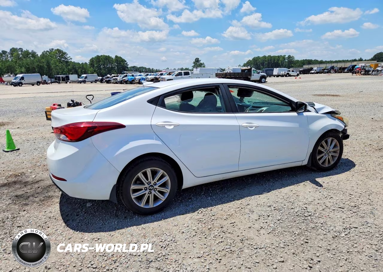 2016 Hyundai Elantra Se VIN:5NPDH4AE8GH654799 - 3
