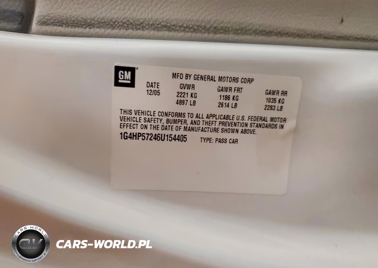 2006 Buick Lucerne Cx VIN:1G4HP57246U154405 - 12