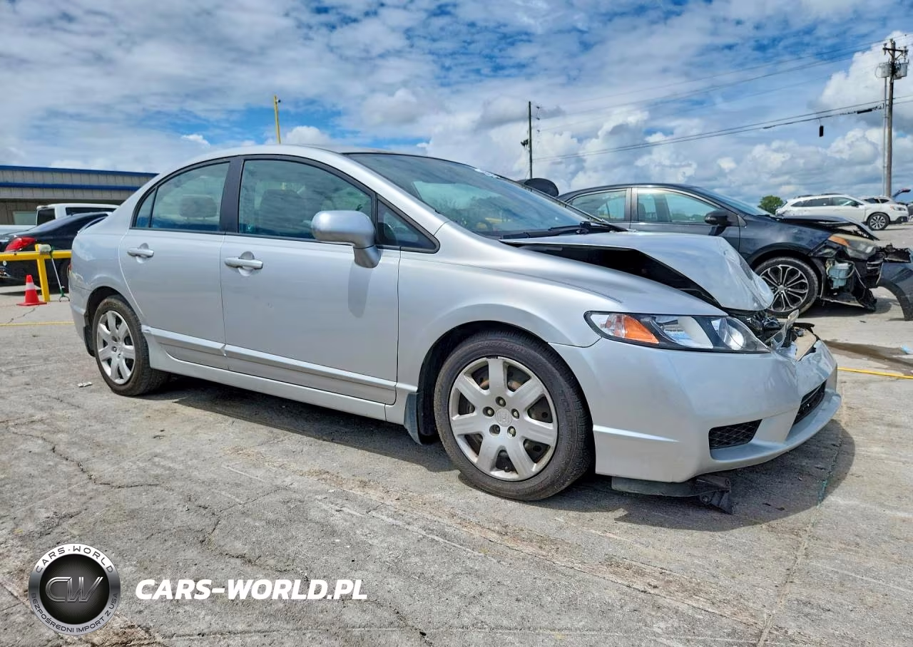 2010 Honda Civic Lx VIN:2HGFA1F56AH329381 - 4