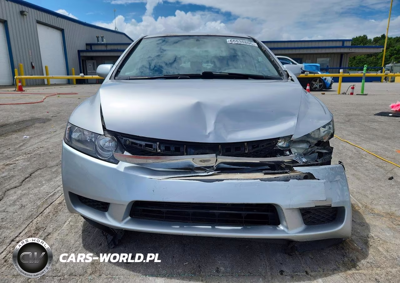 2010 Honda Civic Lx VIN:2HGFA1F56AH329381 - 5