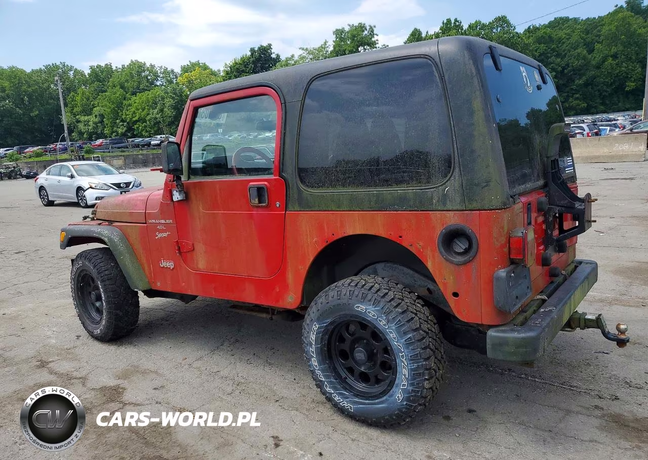 2001 Jeep Wrangler VIN:1J4FA49S41P327328 - 2