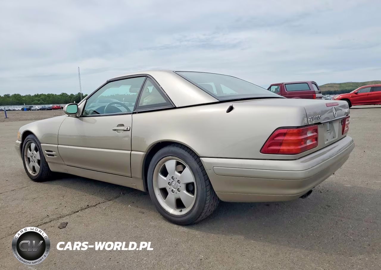 1999 Mercedes-Benz Sl 500 VIN:WDBFA68F4XF183072 - 2