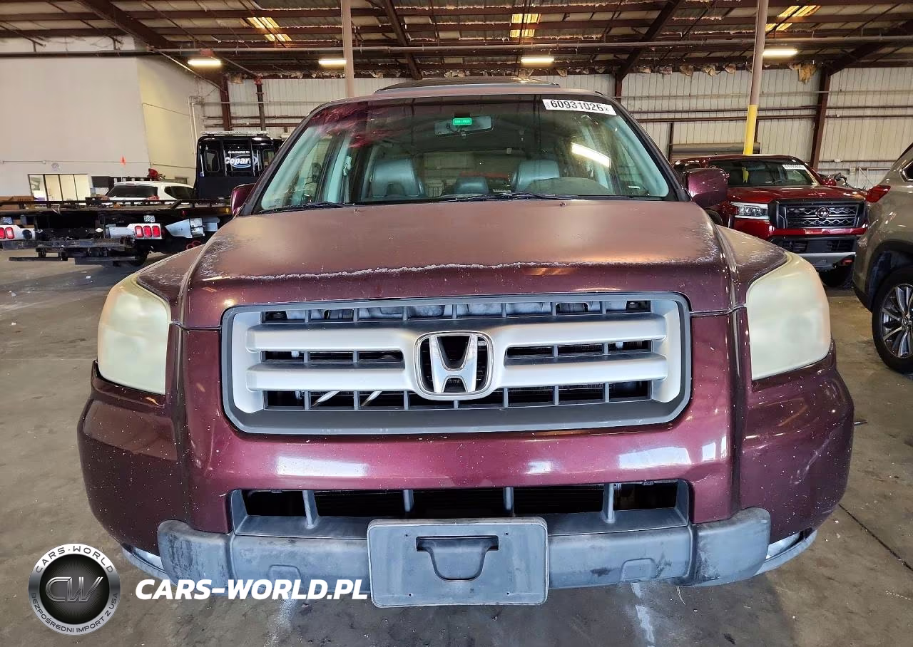 2007 Honda Pilot Exl VIN:5FNYF28577B001686 - 5