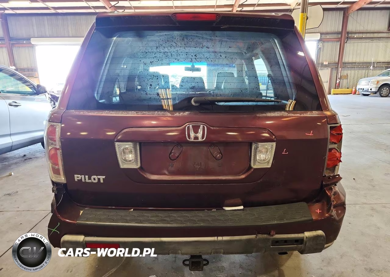 2007 Honda Pilot Exl VIN:5FNYF28577B001686 - 6