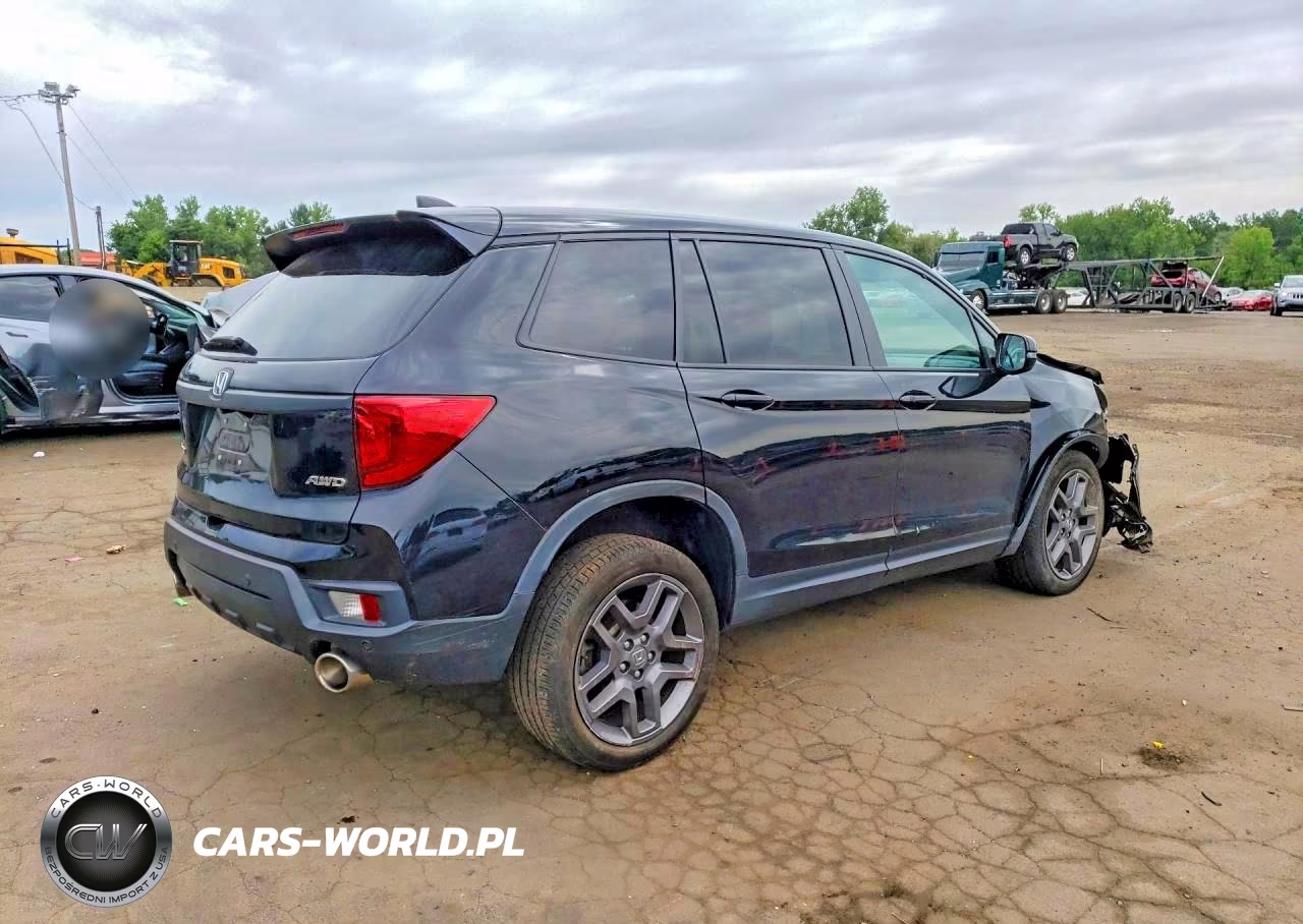 2023 Honda Passport Exl VIN:5FNYF8H58PB043111 - 3