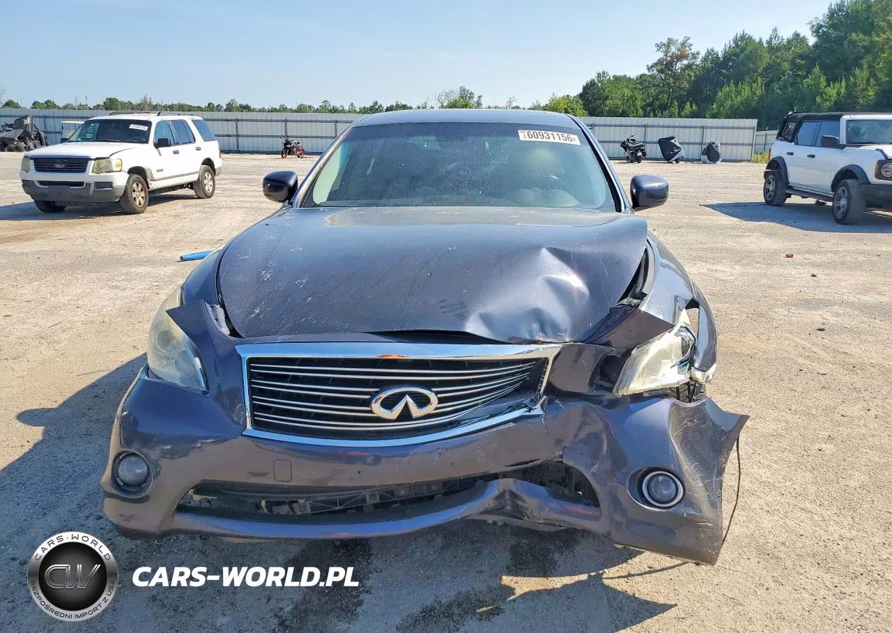 2011 Infiniti M37 X VIN:JN1BY1AR0BM370674 - 5