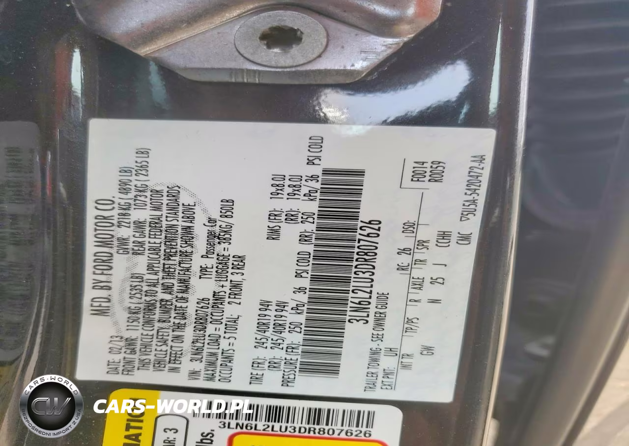 2013 Lincoln Mkz Hybrid VIN:3LN6L2LU3DR807626 - 12