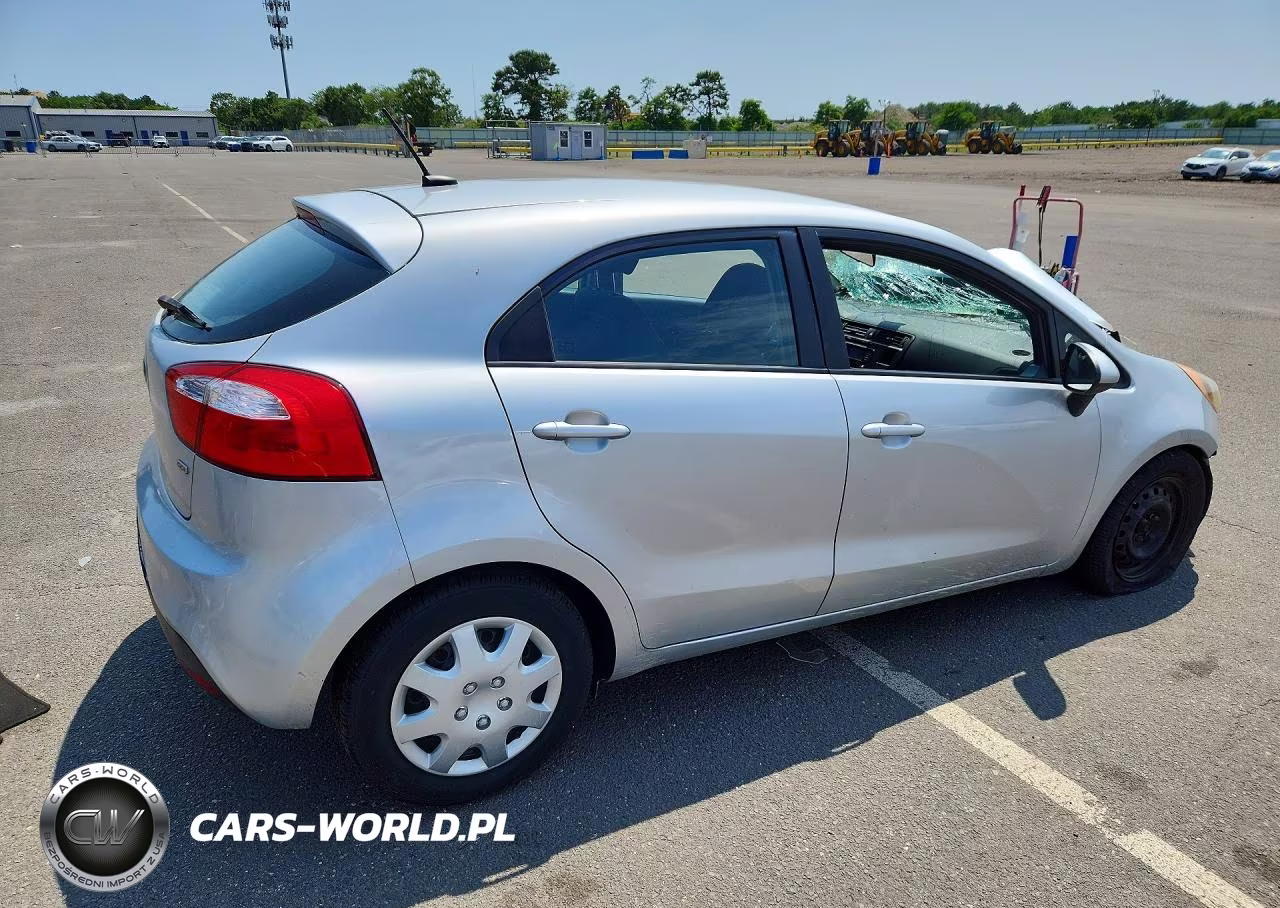 2015 Kia Rio Lx VIN:KNADM5A31F6509822 - 3