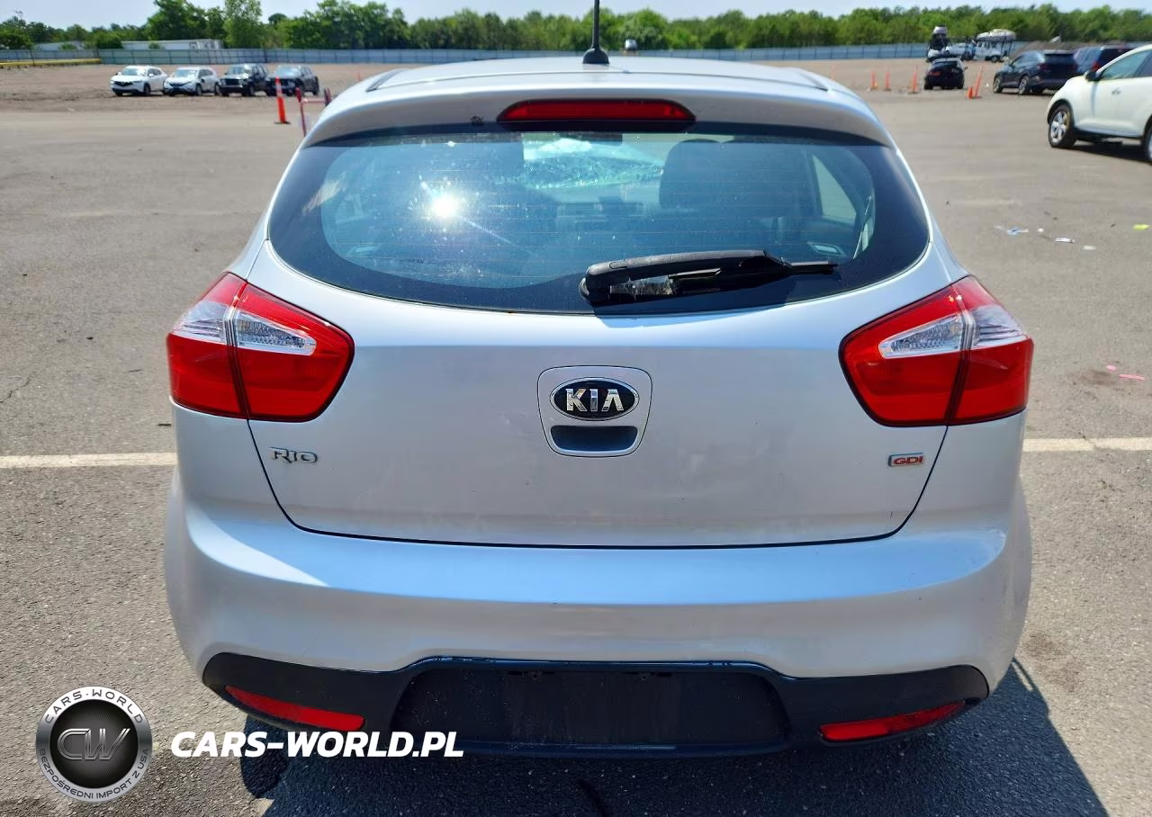 2015 Kia Rio Lx VIN:KNADM5A31F6509822 - 6