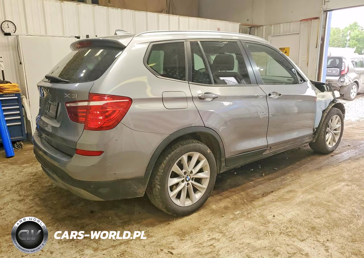 2016 BMW X3 xDrive28I VIN:5UXWX9C55G0D73399 - 3