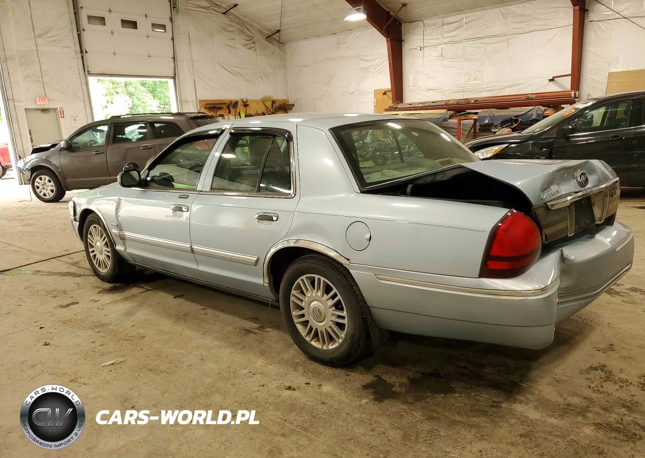 2009 Mercury Grand Marquis Ls VIN:2MEHM75V59X625267 - 2