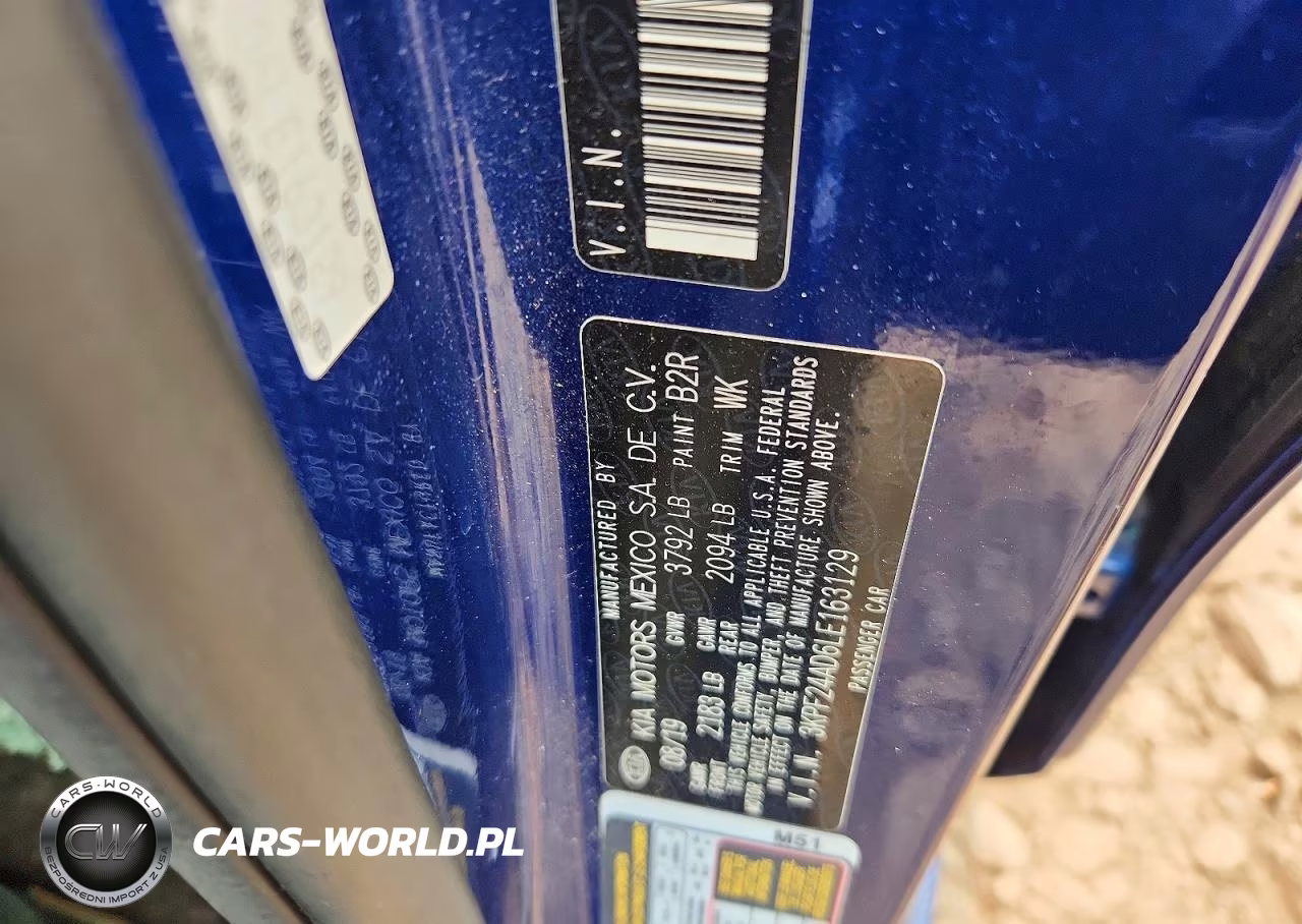 2020 Kia Forte Lxs VIN:3KPF24AD6LE163129 - 12
