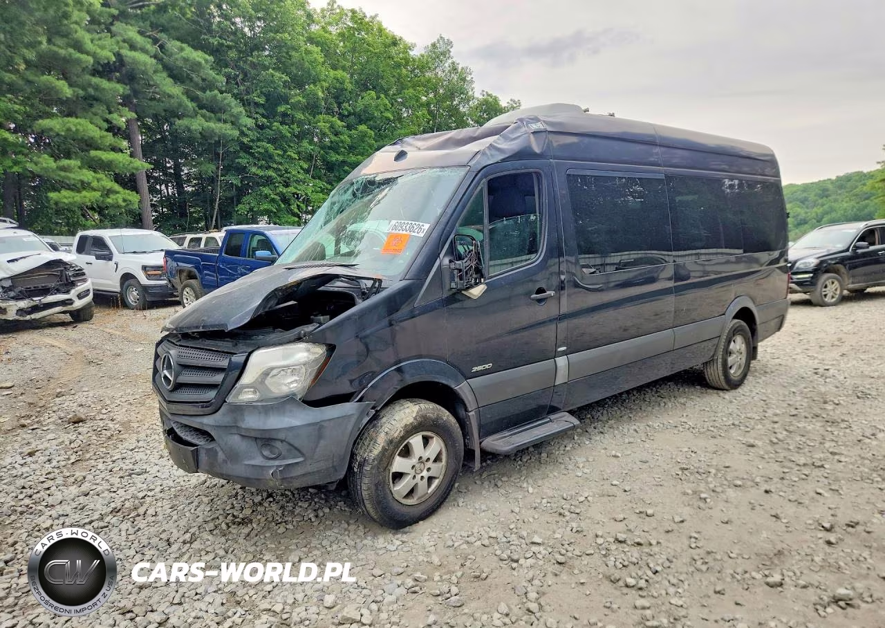 2016 Mercedes-Benz Sprinter 2500 High Roof VIN:8BRPE8DD8GE127571 - 1