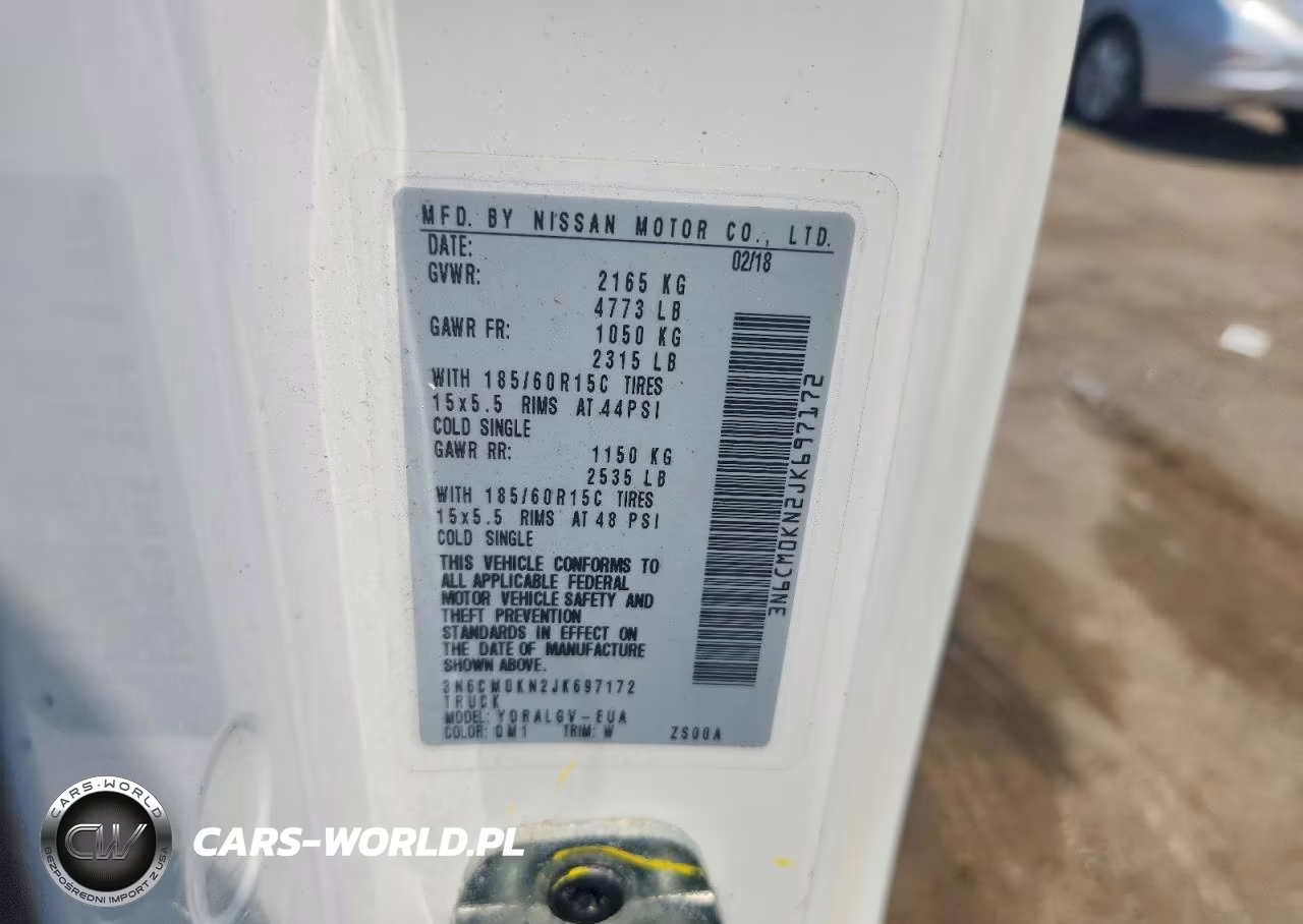 2018 Nissan Nv200 Delivery Van VIN:3N6CM0KN2JK697172 - 13