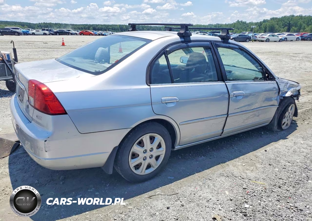 2003 Honda Civic Ex VIN:2HGES25783H509272 - 3