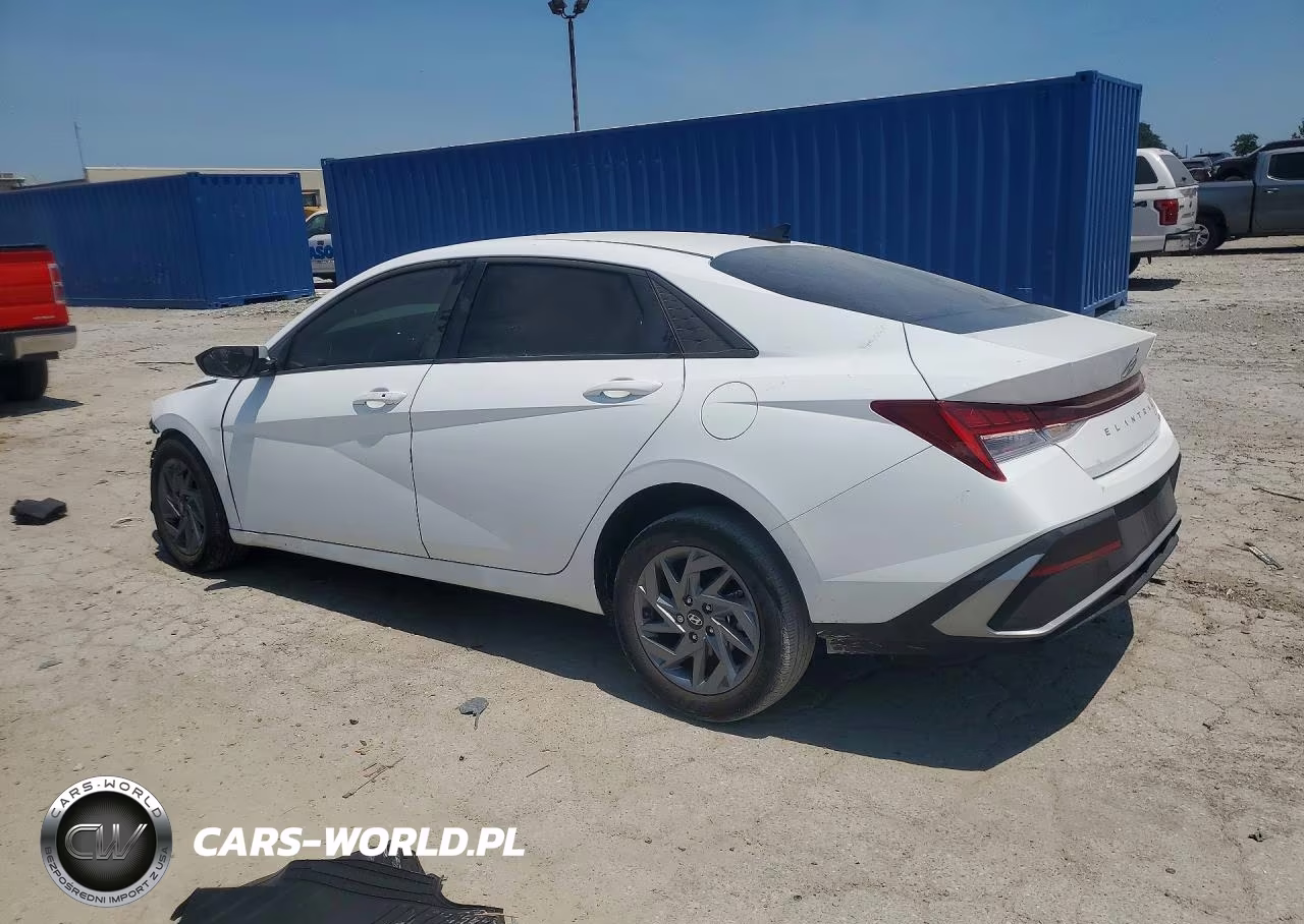 2025 Hyundai Elantra Hybrid Blue VIN:KMHLM4DJ5SU157591 - 2