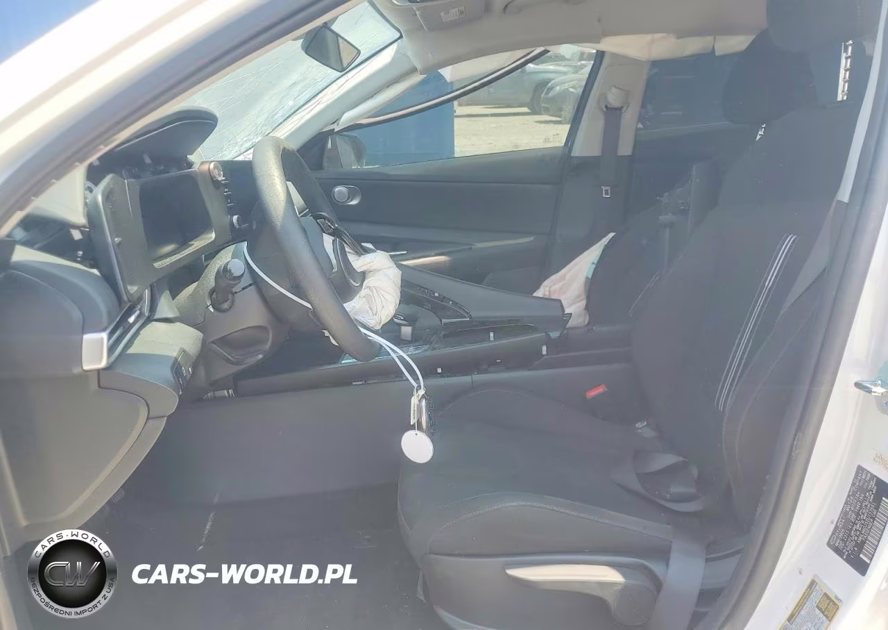 2025 Hyundai Elantra Hybrid Blue VIN:KMHLM4DJ5SU157591 - 7