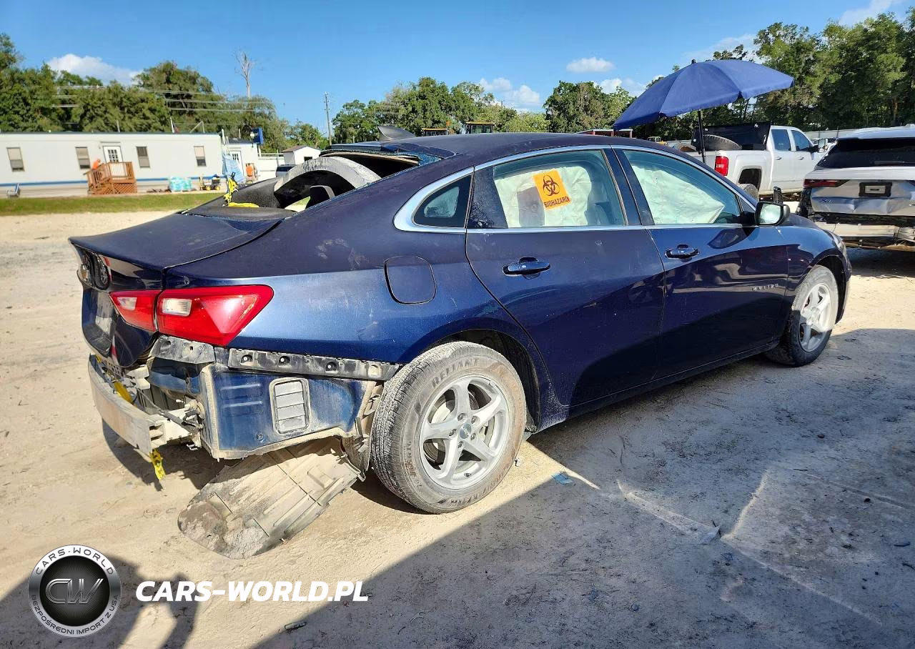 2017 Chevrolet Malibu Ls VIN:1G1ZB5ST1HF282818 - 3