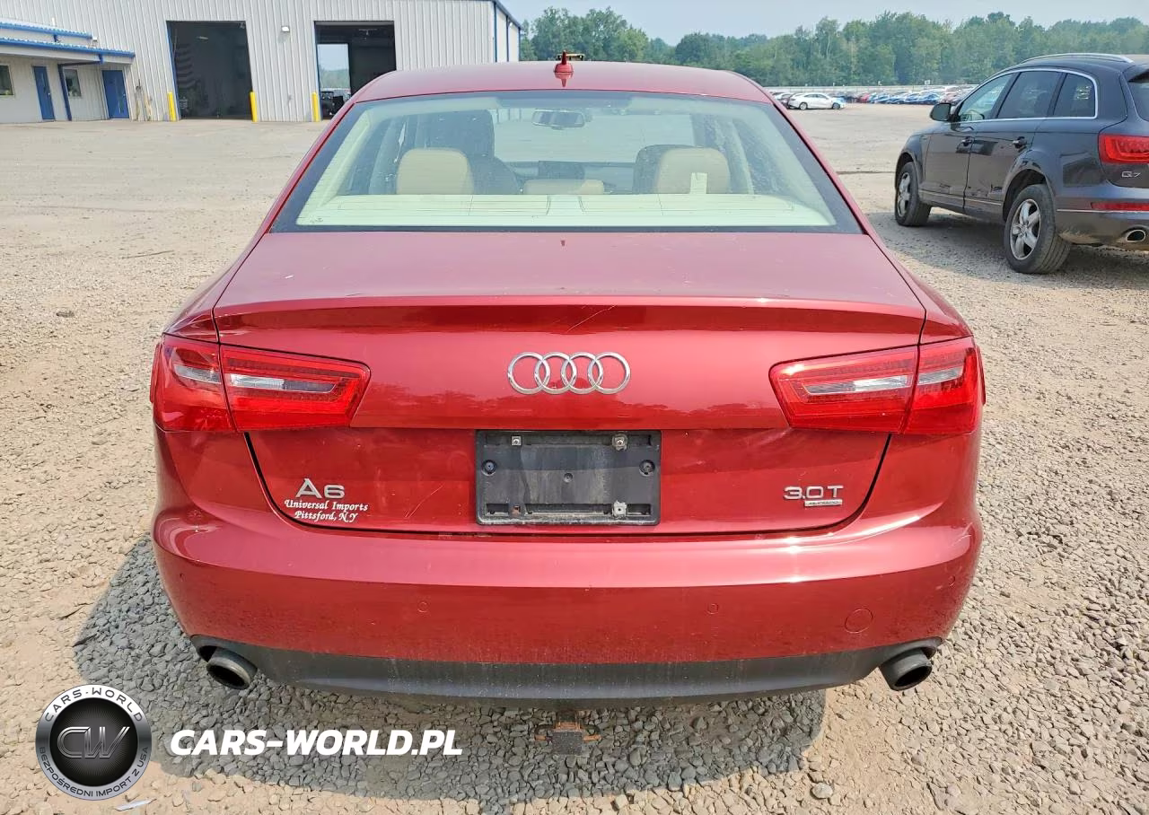 2012 Audi A6 Premium Plus VIN:WAUGGAFC0CN057000 - 6