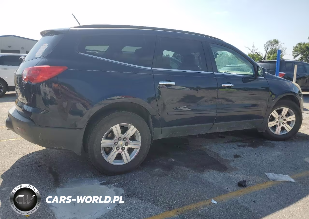 2012 Chevrolet Traverse Lt VIN:1GNKRJED9CJ314557 - 3
