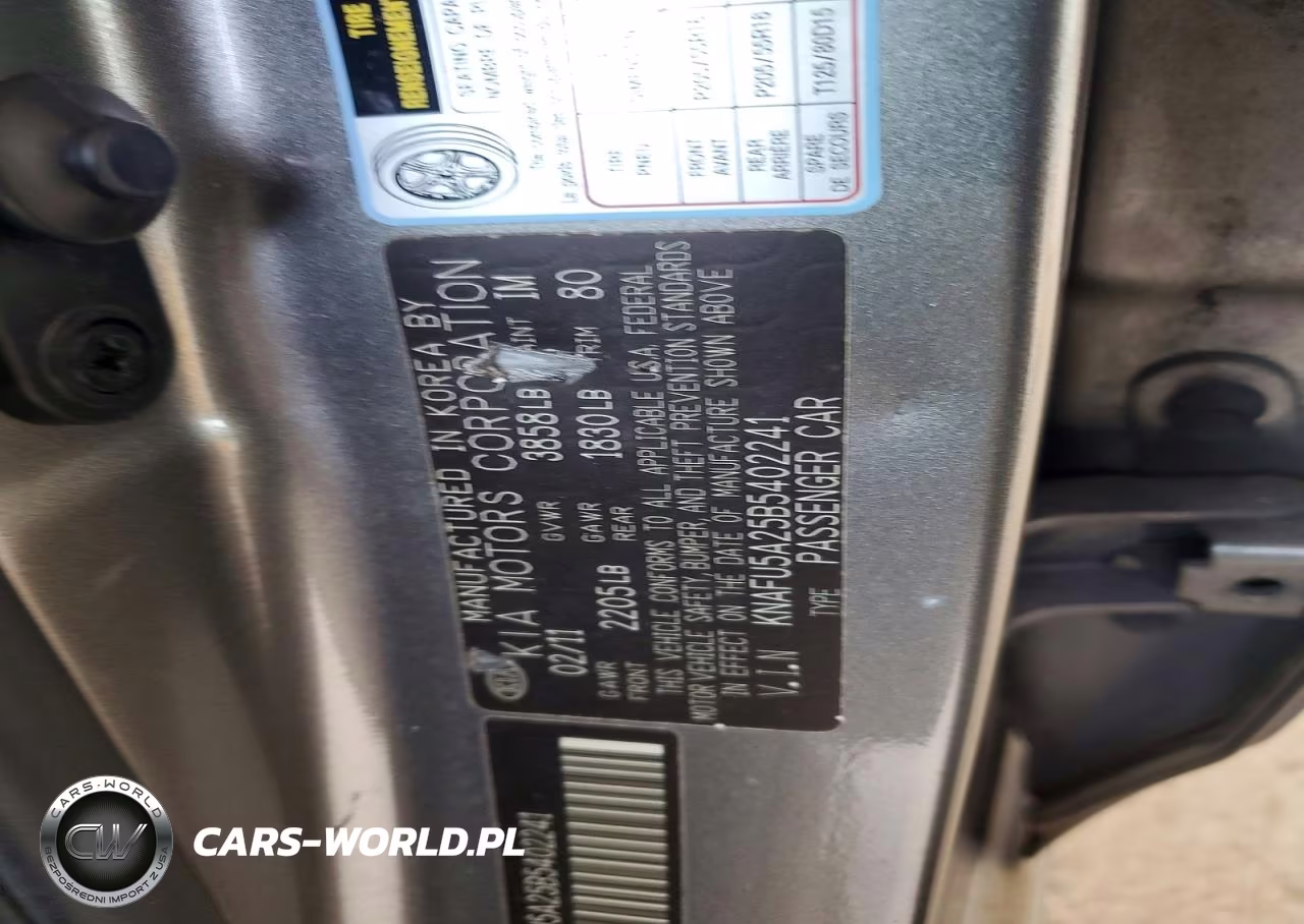 2011 Kia Forte5 Ex VIN:KNAFU5A25B5402241 - 12