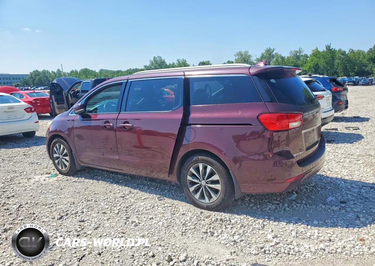 2016 Kia Sedona Sx VIN:KNDMC5C10G6169162 - 2