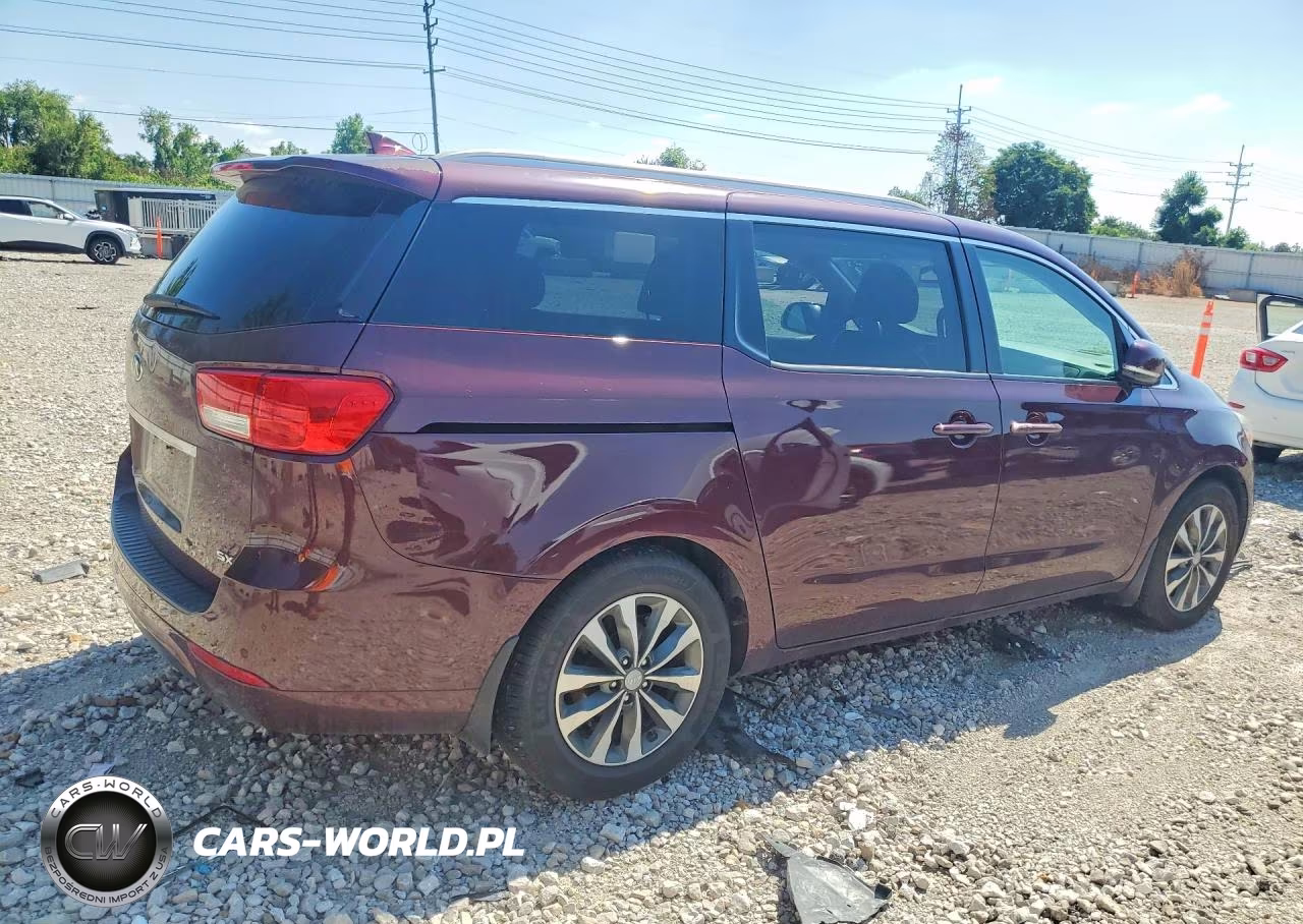 2016 Kia Sedona Sx VIN:KNDMC5C10G6169162 - 3