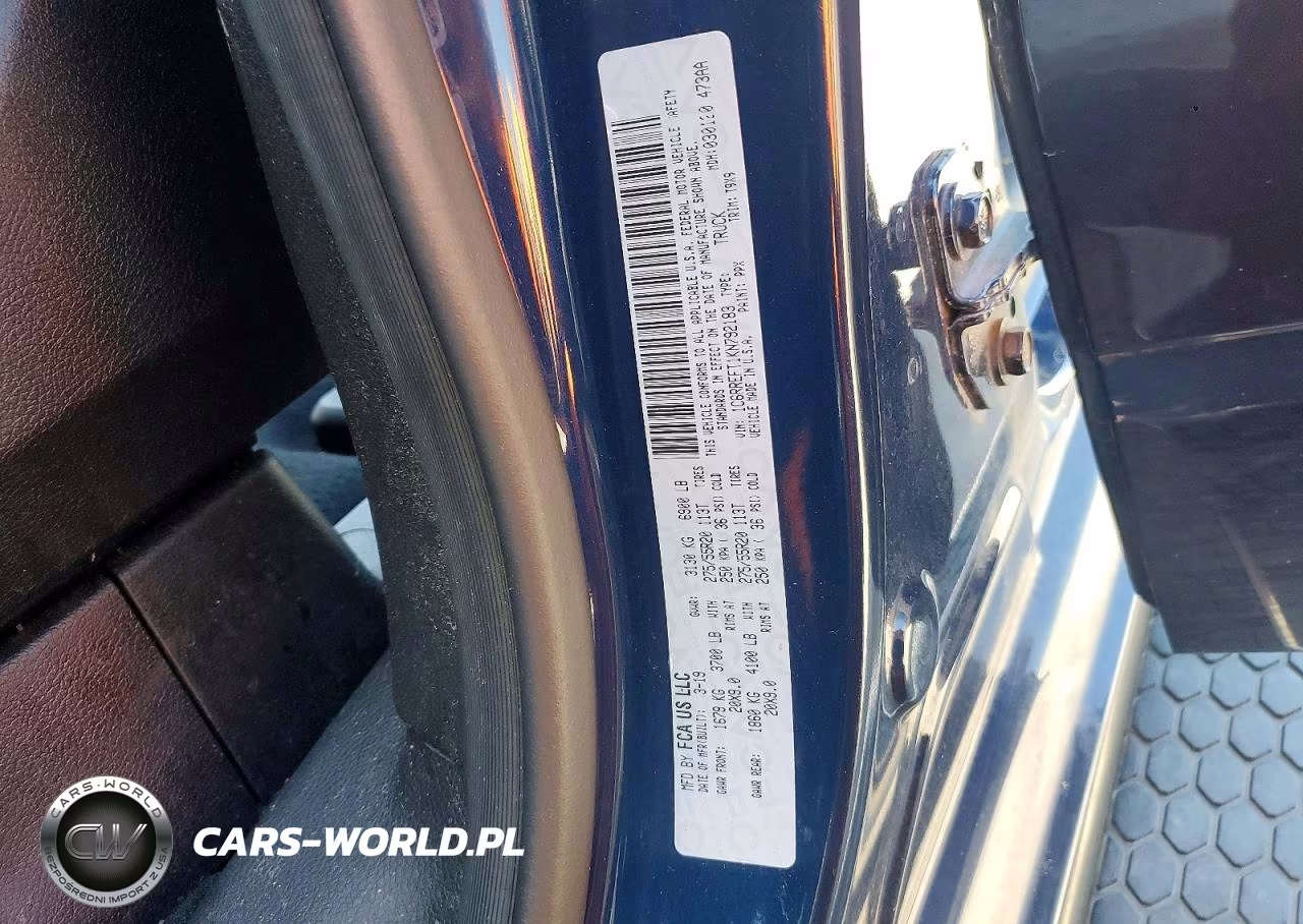 2019 Ram 1500 Big Horn-Lone Star VIN:1C6RREFT1KN792183 - 12